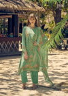 Ibadat By Prm Printed Muslin Silk Dress Material Wholesale Suppliers In Mumbai

